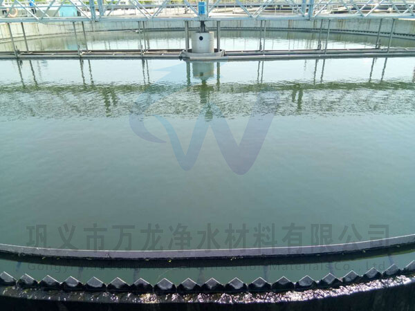 造紙廠污水處理現(xiàn)場